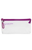 KCK PLAY CLEAR+MESH BAG B6.5-HOT PINK